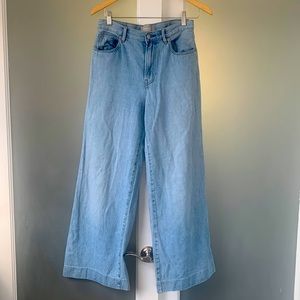 Everlane The Summer Wide Leg High Rise Jean Size 26